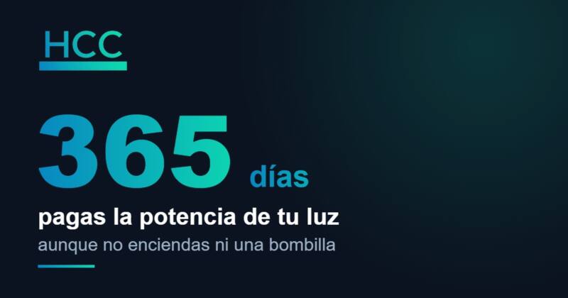 365 días pagas la potencia de tu luz aunque no enciendas ni una bombilla: por qué llega una factura de luz alta sin consumo
